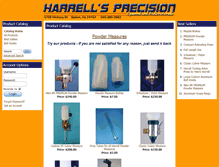 Tablet Screenshot of harrellsprec.com